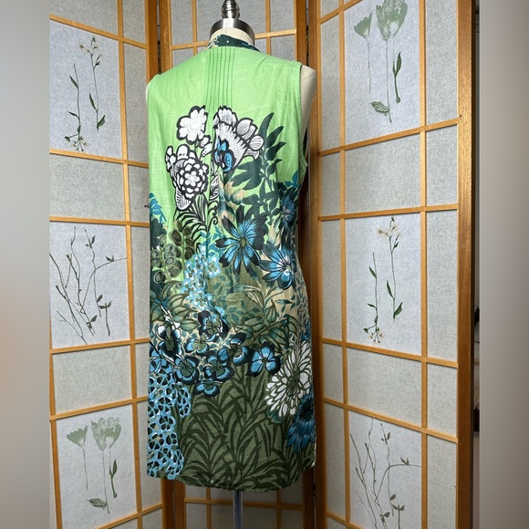 Embellished dress  Lovely Mix Nouveau dress   size Large vintage and Rare find - Picture 2 of 12